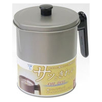 竹原製缶 フッ素オイルポット1.5L FO-4 1個（直送品）