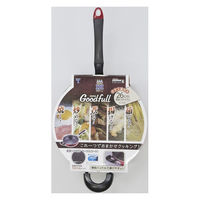 竹原製缶 グッドフル IH深型フライパン 26cm ガラス蓋付き PK-526G 1個（直送品）