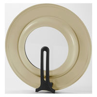 竹原製缶 リグランテ モカ スタンドカバーM ガラス窓付 20~26cm 6サイズ兼用 SC-100M 1個（直送品）