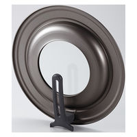 竹原製缶 プレミアムZERO スタンドカバーL ガラス窓付 24~28cm SC-97 1個（直送品）