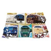 くもん出版 くもんのジグソーパズル STEP5 豪華な観光列車・特急列車 3セット入り JP-54 1箱（直送品）