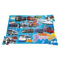 くもん出版 くもんのジグソーパズル STEP7 全国各地を走る電車・列車 2セット入り JP-73 1箱（直送品）