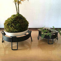 東洋ケース プランタースタンド 和柄プランタースタンド Mサイズ 21cm 千鳥 423714 1個（直送品）