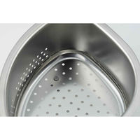 下村企販 三角コーナー 継ぎ目のないステンレス三角コーナー 435447 1個（直送品）