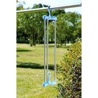 下村企販 シーツハンガー ステンレス シーツゆったりのびのびハンガー 3枚掛け 日本製 435750 1個（直送品）