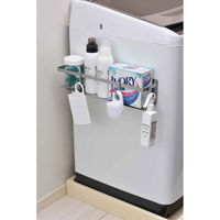 下村企販 洗濯機横収納 マグネット ステンレス ロング 日本製 435754 1個（直送品）