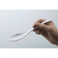 下村企販 スプーン 19cm TSUBAME サッとすくえるスプーン ステンレス 5本組 436333 1個（直送品）