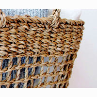 パラデック かごバッグ コディ シーグラス メッシュバスケット L 456251 1個（直送品）