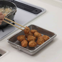 下村企販 バット&ザル 2点セット 深型 ステンレス製 461764 1個（直送品）