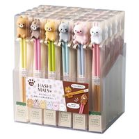 イシダ 箸 21cm ハシマルズ 木製 リス 467107 1個（直送品）