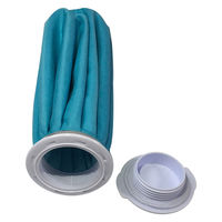 セーフラン安全用品 氷のう袋 73×220mm ブルー 11196-1 1個（直送品）