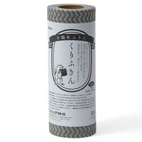 アストロ 不織布ふきん くりふきん グレー 618-85 1本（直送品）