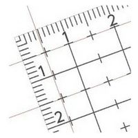 ファーバーカステル カット用レイアウト方眼定規 50cm FE 6450 1個（直送品）