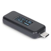 USB-C電流電圧チェッカー　双方向　240W PD　DP Altモード対応（直送品）