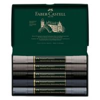 ファーバーカステル デューラー水彩マーカーセット グレートーン5色セット 160306 1個（直送品）