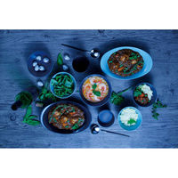 宮本産業 プレート 26cm オーバル suited me. ターコイズブルー 451120 1個（直送品）