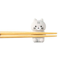 イシダ 箸 21cm ハシマルズ 木製 ネコ 467111 1個（直送品）