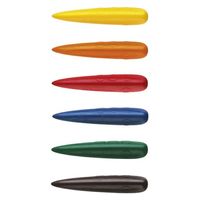 ファーバーカステル プレスクールフィンガークレヨン 6色入 120404 1個（直送品）