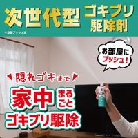 ゴキブリ ムエンダー 家中駆除 40プッシュ（最大60畳） 無煙 ハッカの香り 1本 KINCHO キンチョー
