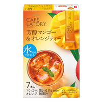 AGF ブレンディ カフェラトリー スティック 芳醇マンゴー＆オレンジティー 1箱（7本入） インスタント 紅茶