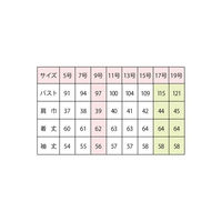 ヤギコーポレーション ユニレディ 長袖ブラウス ブルー 19号 U8931 1点（わけあり品）