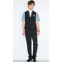 カーシーカシマ パンツ ブラック M AAM269（わけあり品）