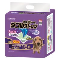 クリーンワン ペットシーツ 消臭炭シート ダブルストップ スーパーワイド 国産 16枚 4袋 シーズイシハラ