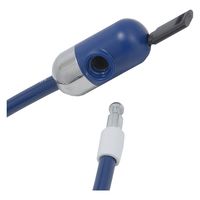 サギサカ 抗菌ワイヤーロック キー式 44060 1個（直送品）