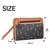 スワン U.P renoma モノグラム 角ポーチ 20118 ブラウン 1個（直送品）