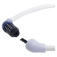 サギサカ 抗菌ワイヤーロック ダイヤル式 44069 1個（直送品）