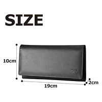 スワン ROTHCO リサイクルレザー 長財布 45049 ブラウン 1個（直送品）