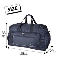 スワン SIERRA FIELD AD ボストンバッグ 2232 60L ブラック 1個（直送品）