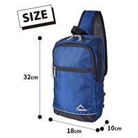 スワン SIERRA FIELD ADボディバッグ 2228 ブラック 1個（直送品）