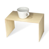 スマイル 木製 コの字型ディスプレイ ナチュラル 幅250×奥行150×高さ150mm 790743 1個