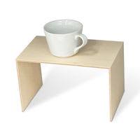 スマイル 木製 コの字型ディスプレイ ナチュラル 幅210×奥行130×高さ130mm 790742 1個