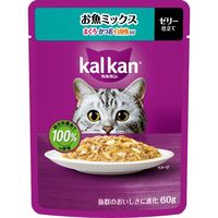 （お得なアソート）カルカン 成猫用 キャットフード パウチ ミックスシリーズ 36袋（12袋×3種）ウェット