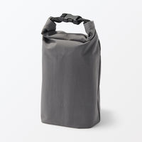 無印良品 高さが変えられる ランチバッグ ロールトップタイプ 小 グレー 良品計画