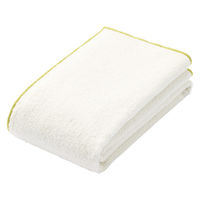 無印良品 カラーステッチパイル織りフェイスタオル ３４×８５ｃｍ アイボリー 1セット（1枚×2） 良品計画