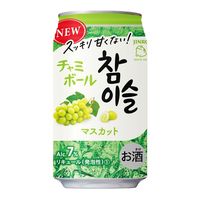 【アウトレット】チャミボール マスカット 7度 350ml　 1箱（24本入） 眞露
