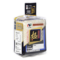 ニコニコのり 味付のり 極 8切6枚 6袋詰 1セット（1個×3）海苔