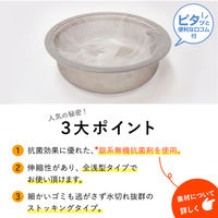 水切りゴミ袋 浅型 排水口用 抗菌タイプ 1袋（100枚入）ネクスタ