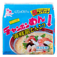 チャンポンめん海鮮風とんこつ 450g (1袋5食入) 1セット（1袋×6） イトメン