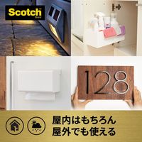 スリーエム(3M) スコッチ 超強力なのにあとからはがせる両面テープ プレミアゴールド 平滑面用 幅15mm×長さ50mm 5パック KRG-50