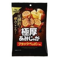 極厚あみじゃが　ブラックペッパー味 45g 12袋 東ハト スナック おつまみ