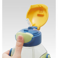 スケーター 子供用 水筒 ワンプッシュストローボトル530ｍｌ ディノサウルス 恐竜柄 クリアボトル ＰＤＳＨ6ＤＸ 1個