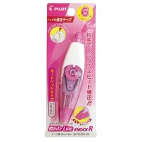パイロット ノック式修正テープ ホワイトラインノックR 6mm 本体 ECTE-25K-6P 1個