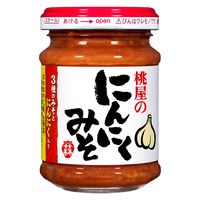桃屋 にんにくみそ 100g 1セット（1個×3）瓶詰