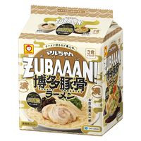 マルちゃんＺＵＢＡＡＡＮ！ 博多豚骨ラーメン 121gX3 1セット（1個×6） 東洋水産