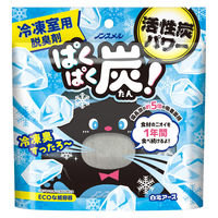 ノンスメル ぱくぱく炭 冷凍室用 脱臭剤 置き型 1年間脱臭 食材のニオイに ECOな紙容器 1セット（1個×5）白元アース