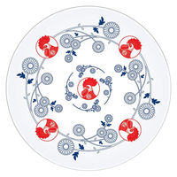 金鳥の渦巻用 美濃焼 蚊取線香受け皿 蚊取り線香 ホルダー 1セット（1個×2） KINCHO キンチョー 限定